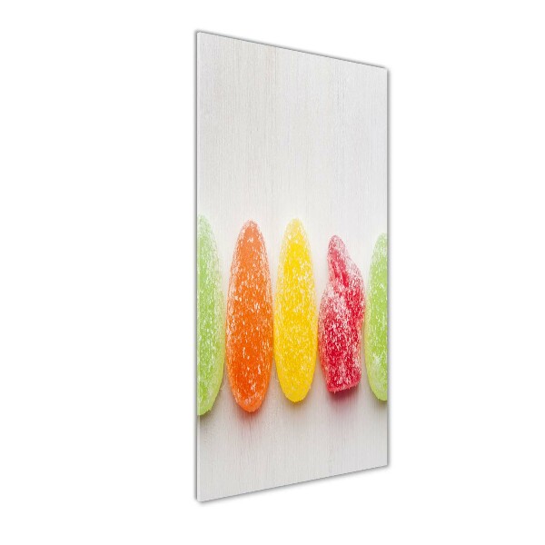 Staand plexiglas foto Kleurrijke jellybeans