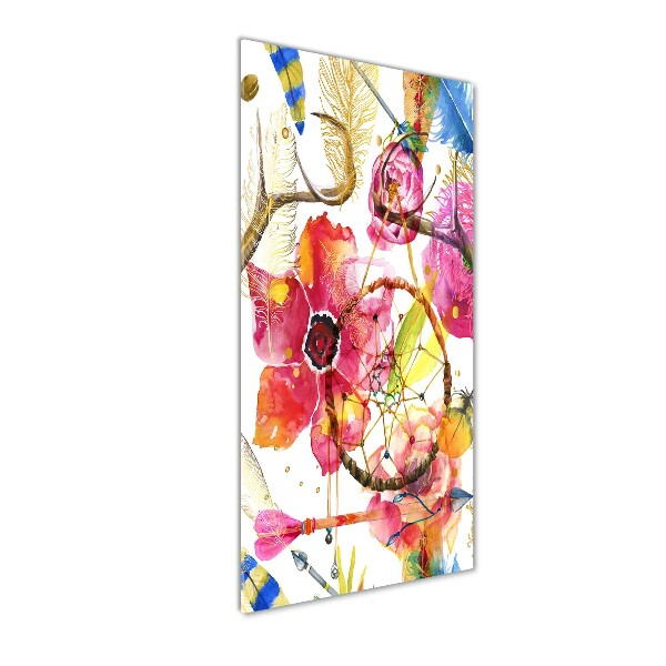 Staand foto in plexiglas Bloemen in boho-stijl
