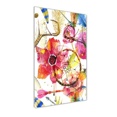 Staand foto in plexiglas Bloemen in boho-stijl
