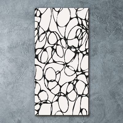 Staand foto op plexiglas Chaotische cirkels