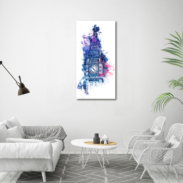 Staand foto op plexiglas Kleurrijke Big Ben