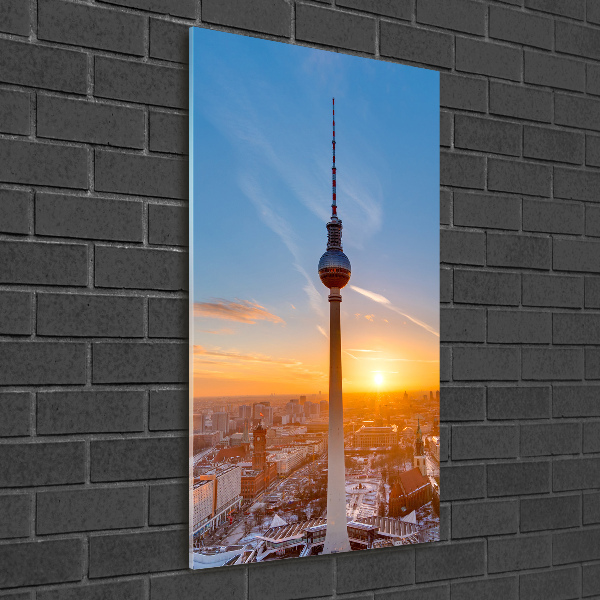Staand foto in plexiglas TV-toren