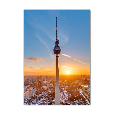 Staand foto in plexiglas TV-toren