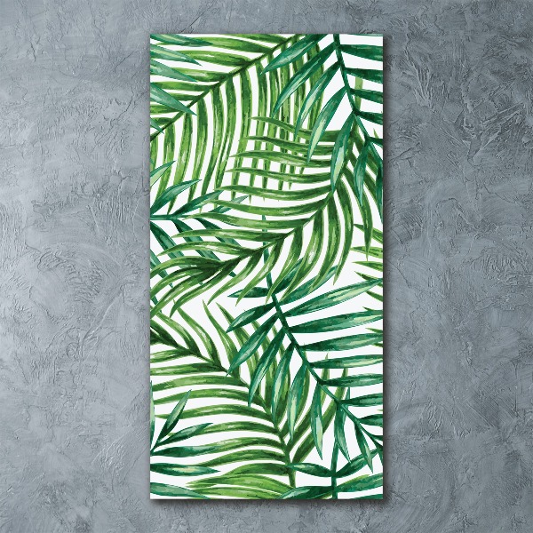 Staand foto op plexiglas Palmbladeren