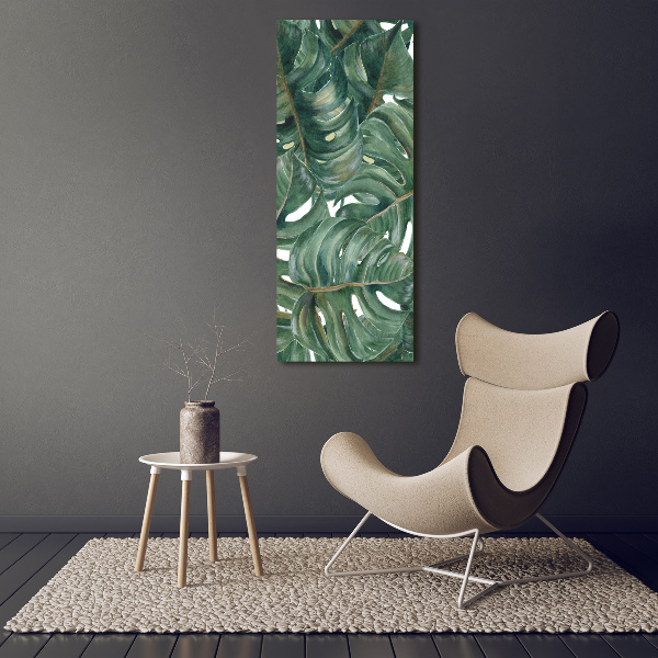 Staand plexiglas foto Monstera