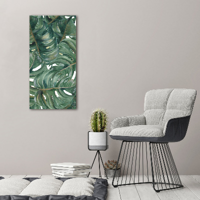 Staand plexiglas foto Monstera
