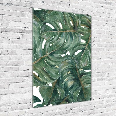 Staand plexiglas foto Monstera