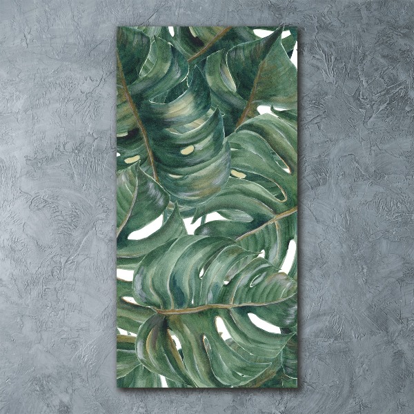 Staand plexiglas foto Monstera