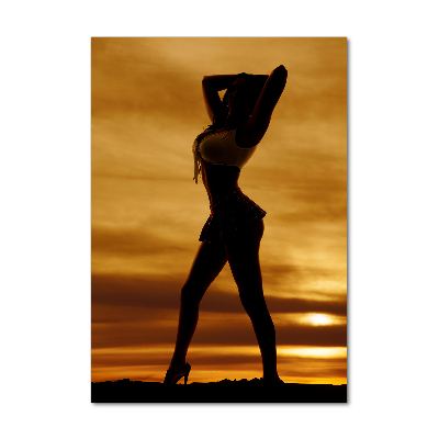 Staand plexiglas foto Korte rok