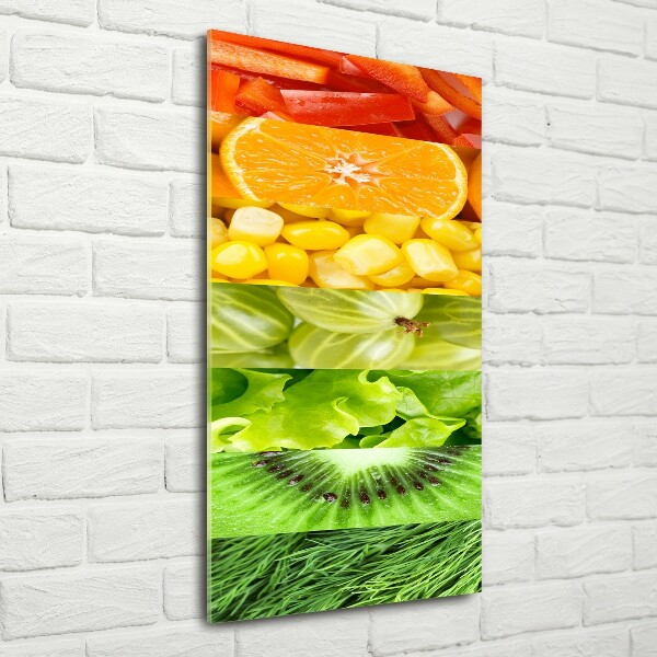 Staand plexiglas foto Fruit en groenten