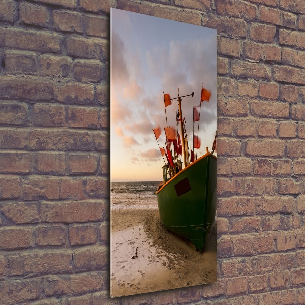 Staand foto op plexiglas Vissersboot