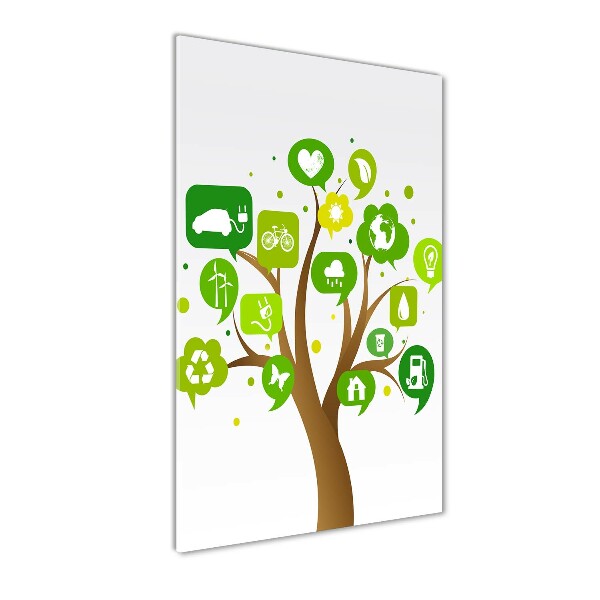 Staand plexiglas foto Ecologische boom