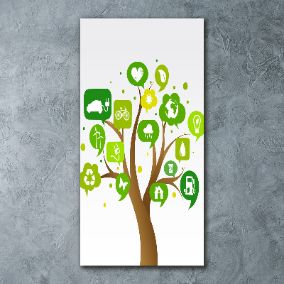 Staand plexiglas foto Ecologische boom