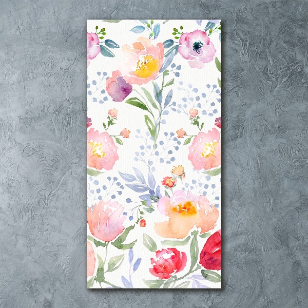 Staand foto plexiglas Klaprozen