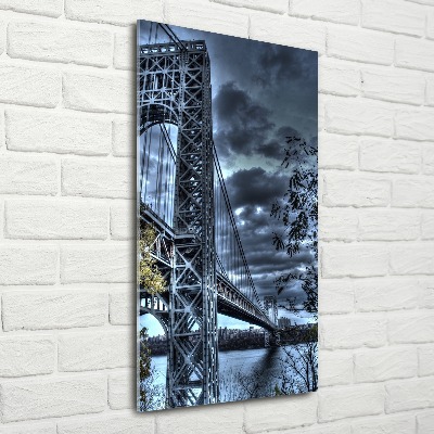 Staand plexiglas foto New York Bridge