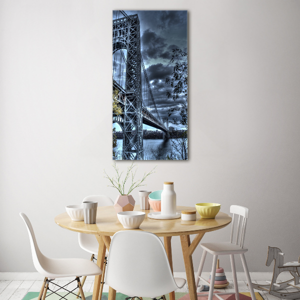 Staand plexiglas foto New York Bridge