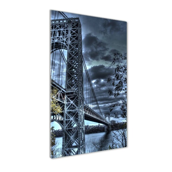 Staand plexiglas foto New York Bridge