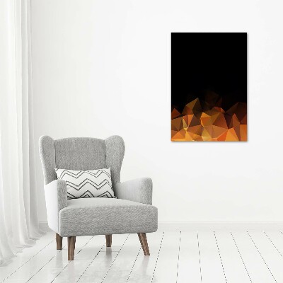 Staand foto in plexiglas Abstracte driehoeken