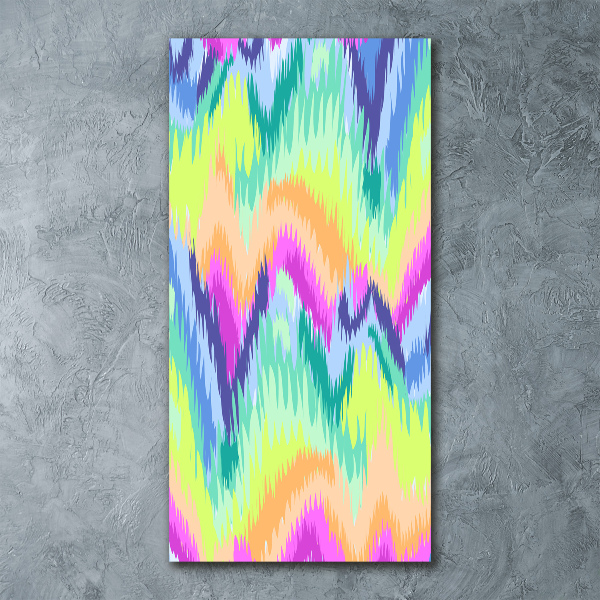 Staand foto in plexiglas Regenboogachtergrond