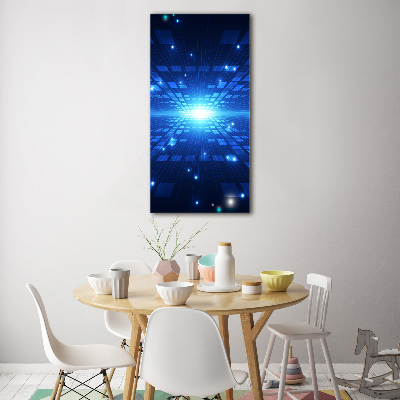 Staand foto op plexiglas 3D-achtergrond