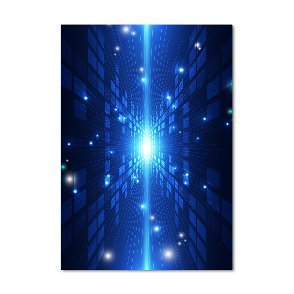 Staand foto op plexiglas 3D-achtergrond