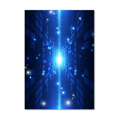 Staand foto op plexiglas 3D-achtergrond