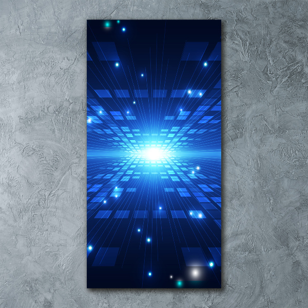 Staand foto op plexiglas 3D-achtergrond