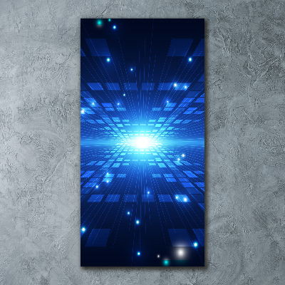 Staand foto op plexiglas 3D-achtergrond