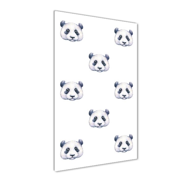 Staand plexiglas foto Panda's