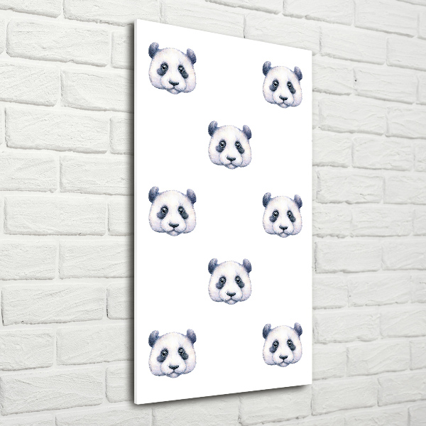 Staand plexiglas foto Panda's
