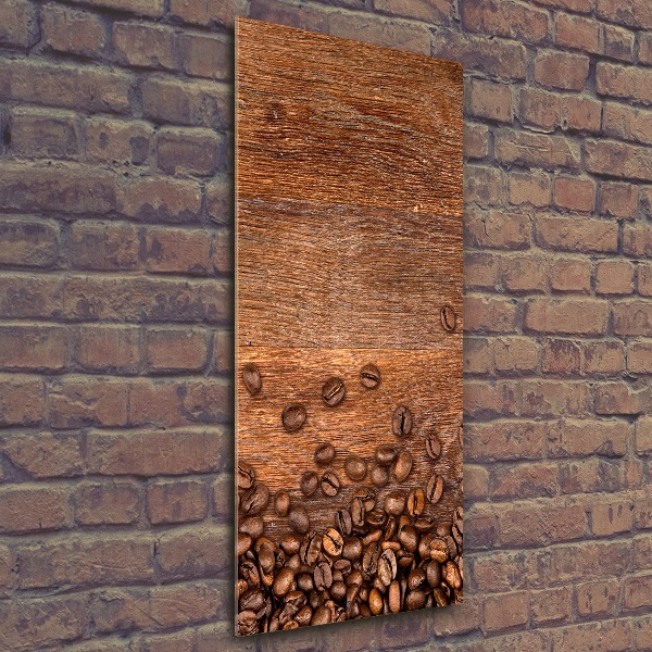 Staand foto plexiglas Koffiebonen