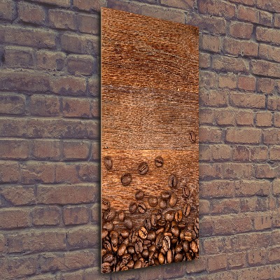 Staand foto plexiglas Koffiebonen