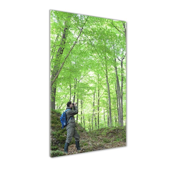 Staand foto op plexiglas Ornitholoog