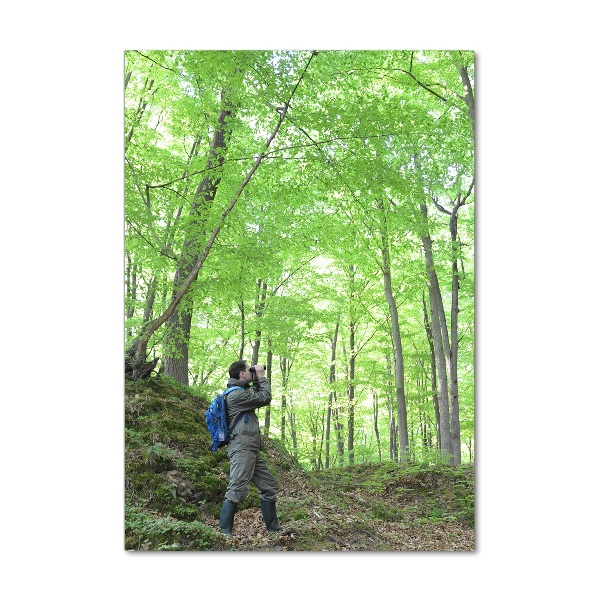 Staand foto op plexiglas Ornitholoog