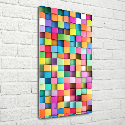 Staand foto plexiglas Abstracte vierkanten