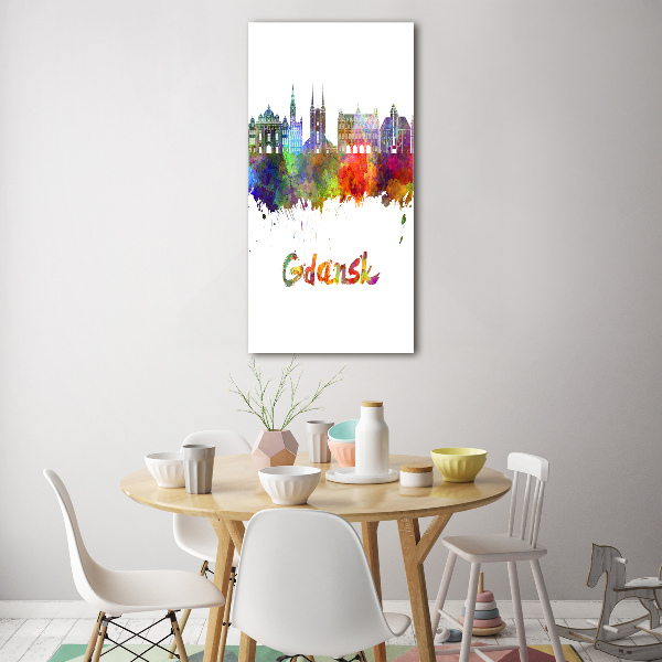 Staand foto op plexiglas Kleurrijk Gdańsk