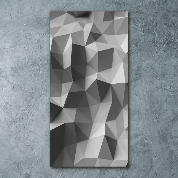 Staand plexiglas foto Abstracte driehoeken