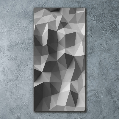 Staand plexiglas foto Abstracte driehoeken