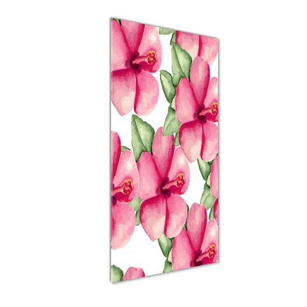 Staand foto op plexiglas Tropische bloemen