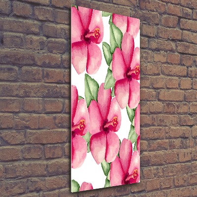 Staand foto op plexiglas Tropische bloemen
