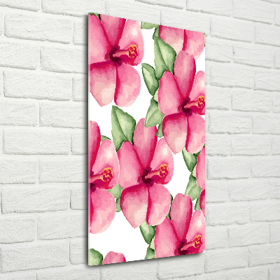 Staand foto op plexiglas Tropische bloemen