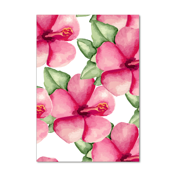 Staand foto op plexiglas Tropische bloemen