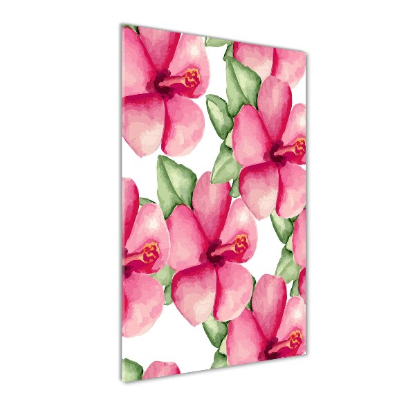 Staand foto op plexiglas Tropische bloemen