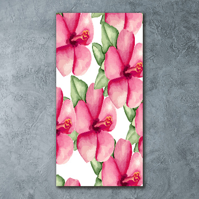 Staand foto op plexiglas Tropische bloemen