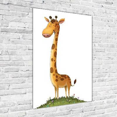 Staand plexiglas foto Giraffe