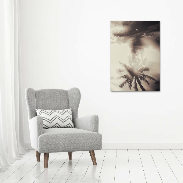 Staand foto op plexiglas Palmbomen