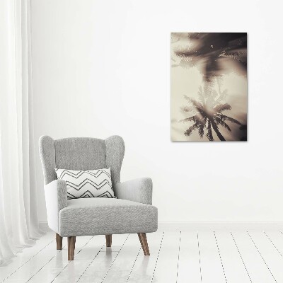 Staand foto op plexiglas Palmbomen