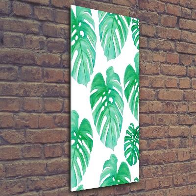 Staand foto plexiglas Monstera