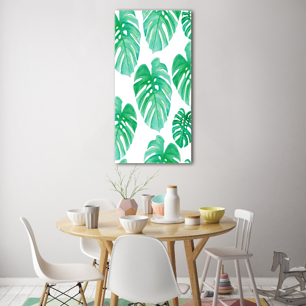 Staand foto plexiglas Monstera