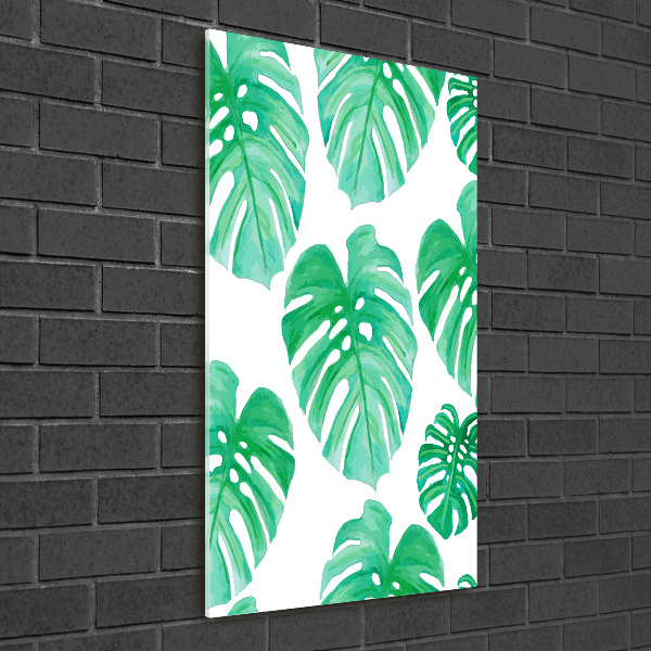 Staand foto plexiglas Monstera